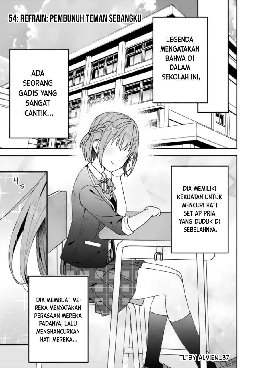 The Cute Girl Sitting Next to Me Is Trying to Make Me Fall in Love With Her as a Way to Ridicule Me, but the Tables Were Turned on Her Before She Knew It Chapter 25 END Gambar 24